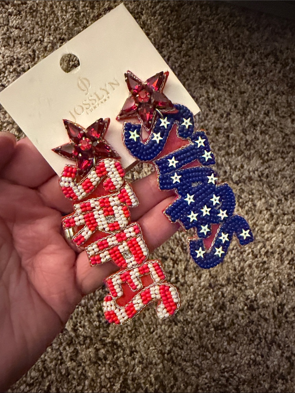 Fourth of July Earrings